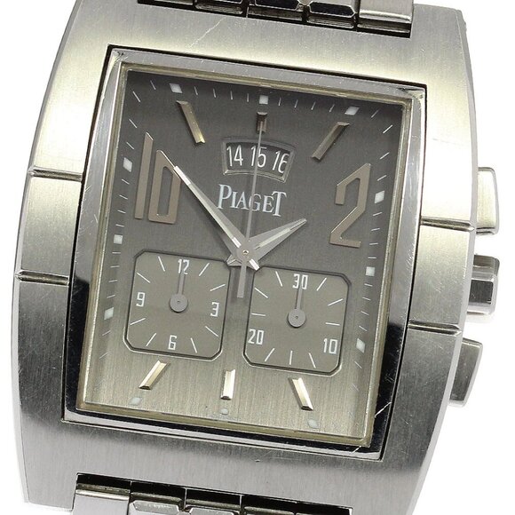 PIAGET Upstream 27150 Chronograph gray Dial Quartz Men's Watch_816785 - Picture 5 of 5